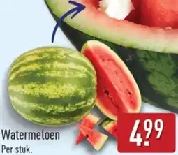 ALDI Watermeloen aanbieding