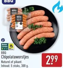 ALDI BBQ Chipolataworstjes aanbieding