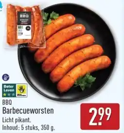 ALDI BBQ Barbecueworsten aanbieding