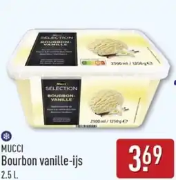 ALDI Mucci Bourbon vanille-ijs aanbieding
