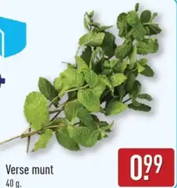 ALDI Verse munt aanbieding