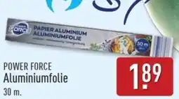 ALDI Power force Aluminiumfolie aanbieding