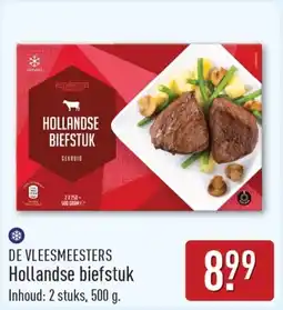 ALDI De Vleesmeesters Hollandse biefstuk aanbieding