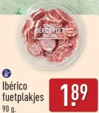 ALDI Ibérico fuetplakjes aanbieding