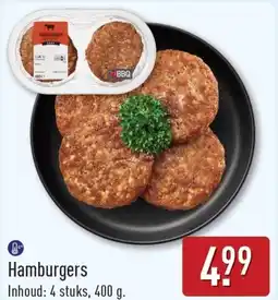 ALDI Hamburgers aanbieding