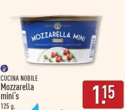 ALDI Cucina nobile Mozzarella mini's aanbieding