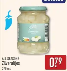 ALDI All Seasons Zilveruitjes aanbieding