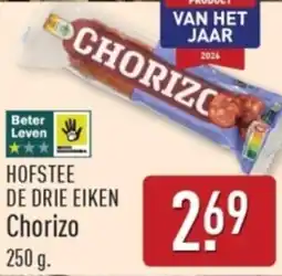 ALDI Hofstee de drie eiken Chorizo aanbieding
