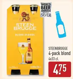 ALDI Steenbrugge 4-pack blond aanbieding