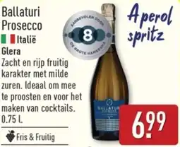 ALDI Ballaturi Prosecco aanbieding
