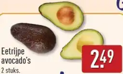 ALDI Eetrijpe avocado's aanbieding