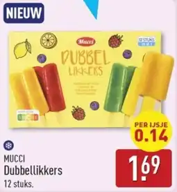 ALDI Mucci Dubbellikkers aanbieding