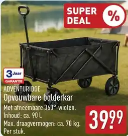 ALDI Adventuridge Opvouwbare bolderkar aanbieding