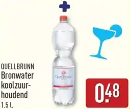ALDI Quellbrunn Bronwater koolzuurhoudend aanbieding