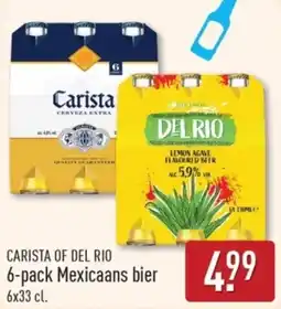 ALDI Carista of Del Rio Mexicaans bier aanbieding