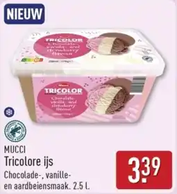 ALDI Mucci Tricolore ijs aanbieding