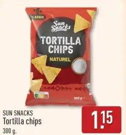 ALDI Sun Snacks Tortilla chips aanbieding