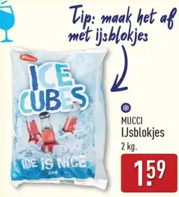 ALDI Mucci IJsblokjes aanbieding