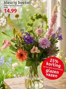 Deka Tuin Kleurig boeket aanbieding