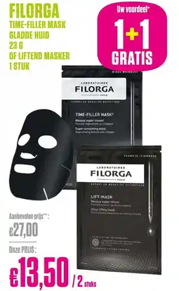 Medi Market Filorga time-filler mask gladde huid of liftend masker aanbieding