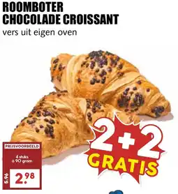 De Boerenschuur Roomboter chocolade croissant aanbieding