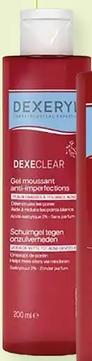 Medi Market Dexery dexeclear Gel moussant anti-imperfections aanbieding