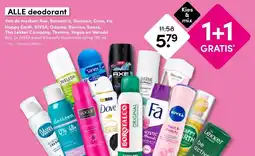 Drogisterij Visser Alle deodorant aanbieding