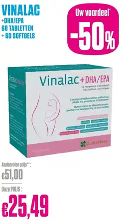 Medi Market Vinalac +DHA/EPA aanbieding