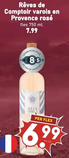 De Boerenschuur Rêves de Comptoir varois en Provence rosé aanbieding