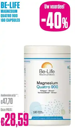 Medi Market Be-Life Magnesium quatro 900 aanbieding