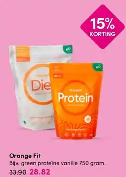 Drogisterij Visser Orange Fit aanbieding