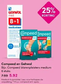 Drogisterij Visser Compeed en Gehwol aanbieding