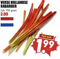 De Boerenschuur Verse hollandse rabarber aanbieding