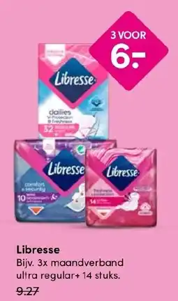 Drogisterij Visser Libresse aanbieding