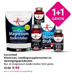 Drogisterij Visser Lucovitaal Vitaminen, voedingssupplementen en verzorgingsproducten aanbieding