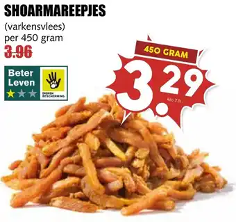 De Boerenschuur Shoarmareepjes aanbieding