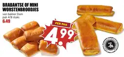 De Boerenschuur Brabantse of mini worstenbroodjes aanbieding