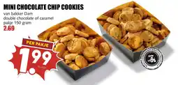 De Boerenschuur Mini chocolate chip cookies aanbieding