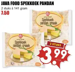 De Boerenschuur Java food spekkoek pandan aanbieding