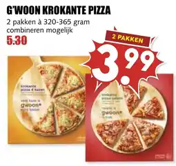 De Boerenschuur G'woon krokante pizza aanbieding