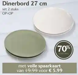 De Boerenschuur Dinerbord aanbieding