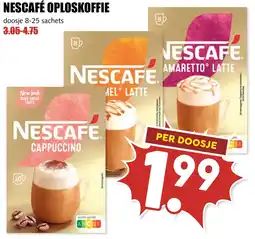 De Boerenschuur Nescafé oploskoffie aanbieding