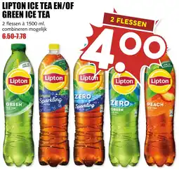 De Boerenschuur Lipton ice tea en/of green ice tea aanbieding