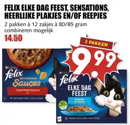 De Boerenschuur Felix elke dag feest, sensations, heerlijke plakjes en/of reepjes aanbieding