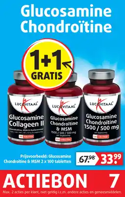 Lucovitaal Glucosamine Chondroitine aanbieding