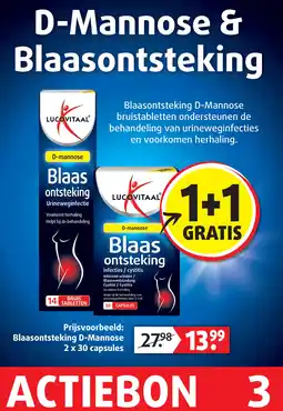 Lucovitaal Blaasontsteking D-Mannose aanbieding