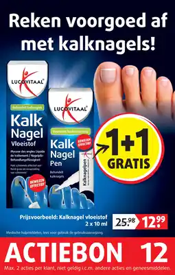 Lucovitaal Kalk Nagel Vloeistof aanbieding