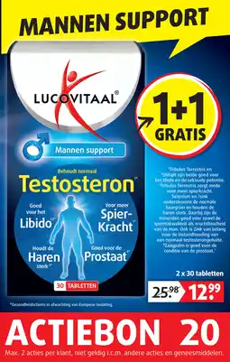 Lucovitaal Lucovitaalⓡ Mannen support Testosteron® aanbieding