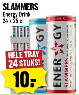 Dirck 3 Slammers Energy Drink aanbieding