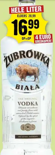 Dirck 3 Zubrowka biała vodka aanbieding